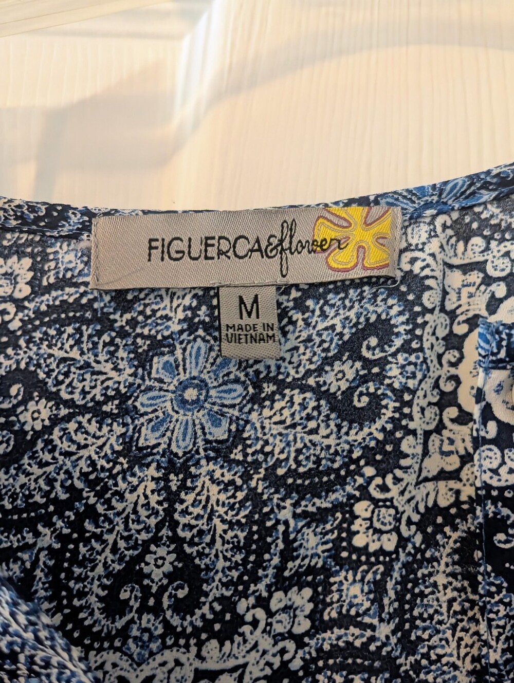 Blue PatternedTunic - Picture 5 of 7